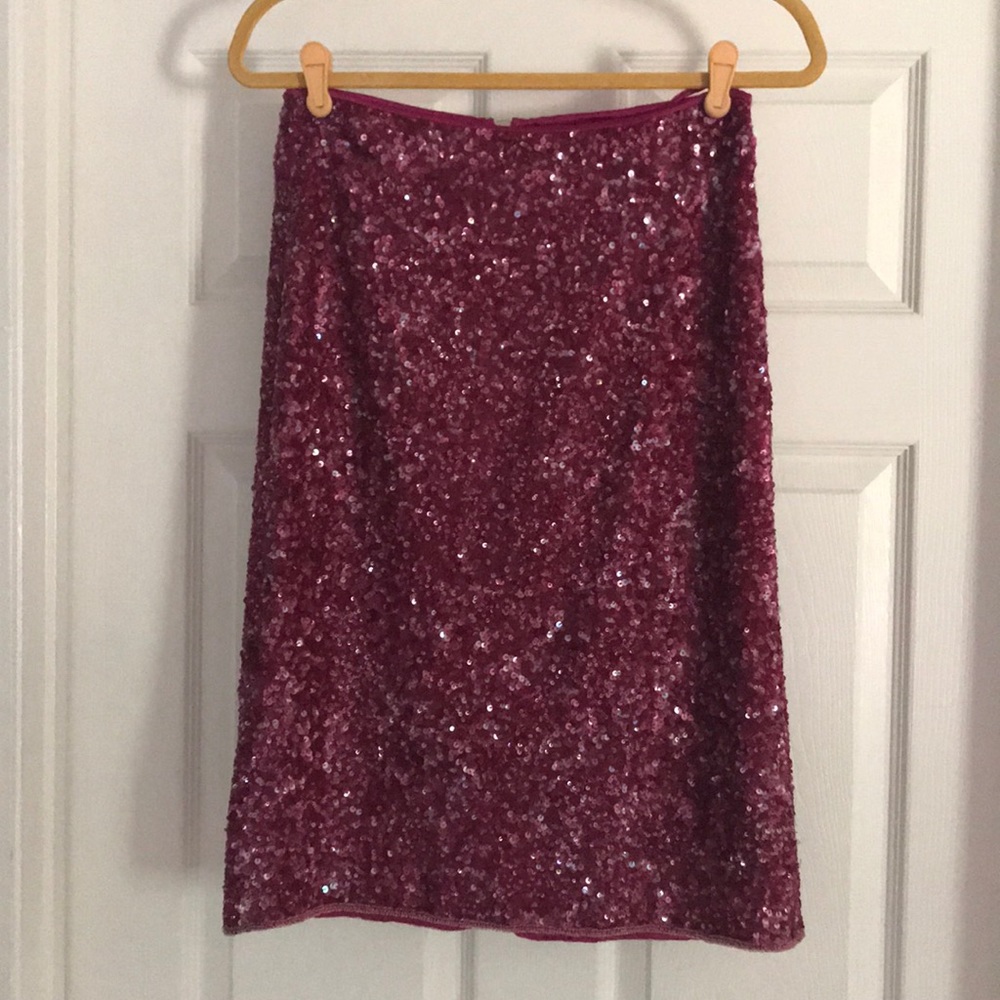 Sequin skirt